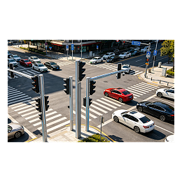 华程路安｜深耕交通信号灯杆制造，赋能城市交通建设